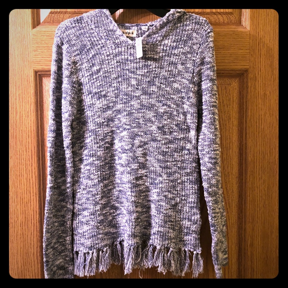 Kidpik Girls Blue Sweater size 12 NWT